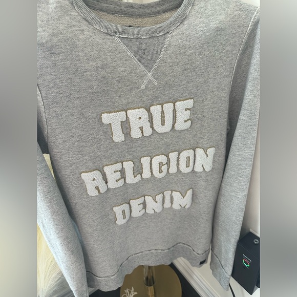 True Religion Sweatshirt Size S - Picture 2 of 4